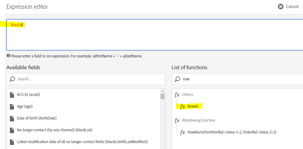 solved-add-row-id-in-enrichment-adobe-experience-league-community