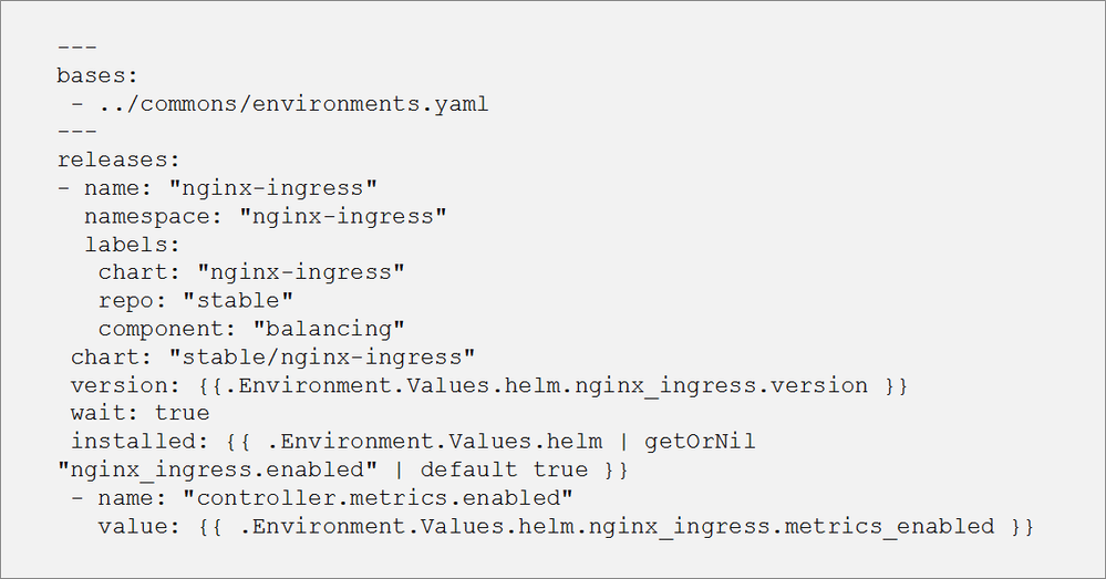 Example 2: releases/nginx-ingress.yaml