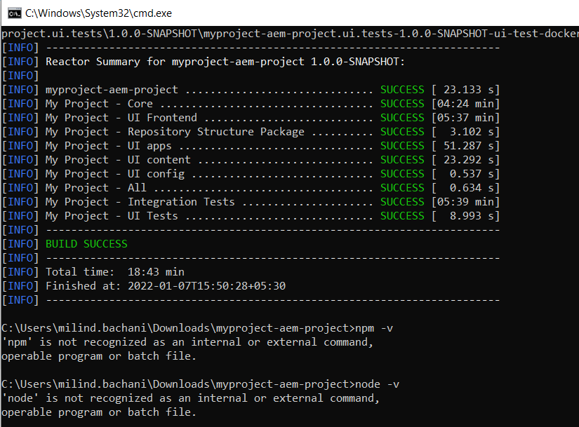 Solved: Error injecting: org.apache.maven.artifact.install - Adobe  Experience League Community - 423209