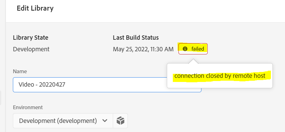 Solved Publishing Flow Connection closed by remote host Adobe