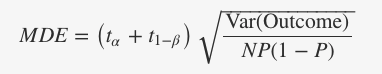 Figure 1: Sample size calculation