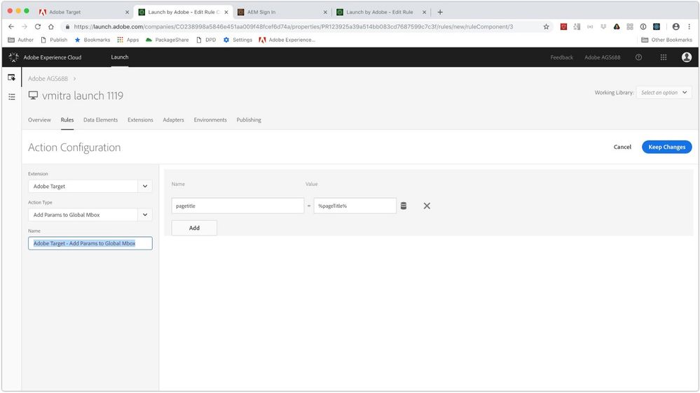 Add Data Elements, if any.