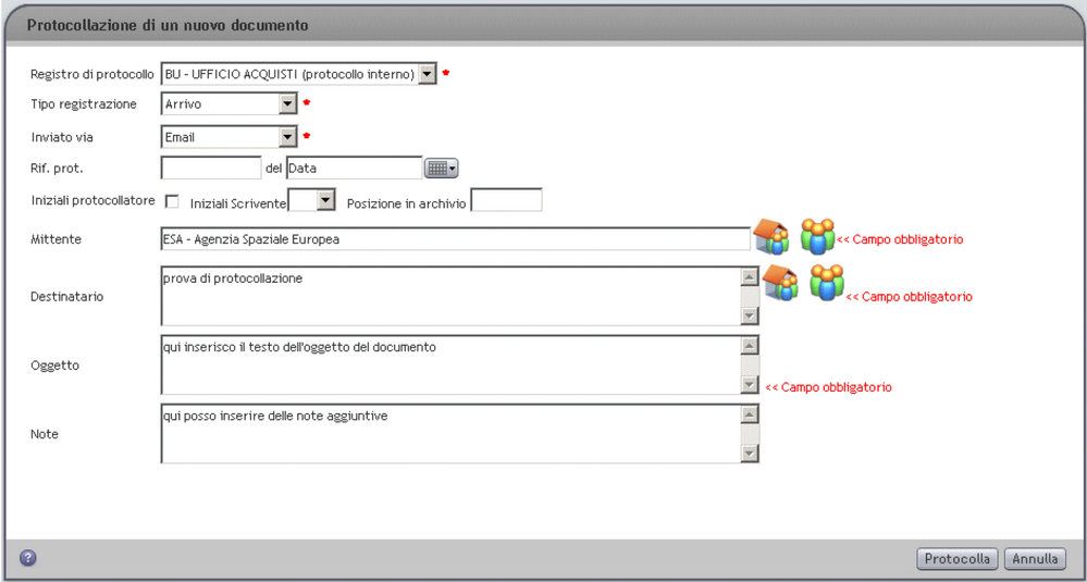 The old client application based on Documentum Webtop