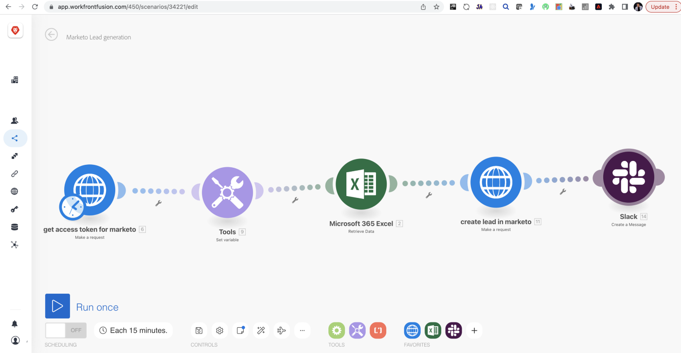 Workfront Fusion: Automation Workflow to create le... - Adobe ...