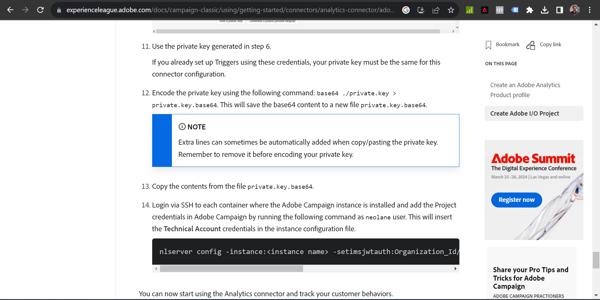 Adobe Analytics connector (error message) - Adobe Experience League ...