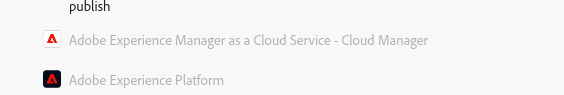 Greyed out - Adobe Experience Manager as a Cloud Service - Cloud Manager