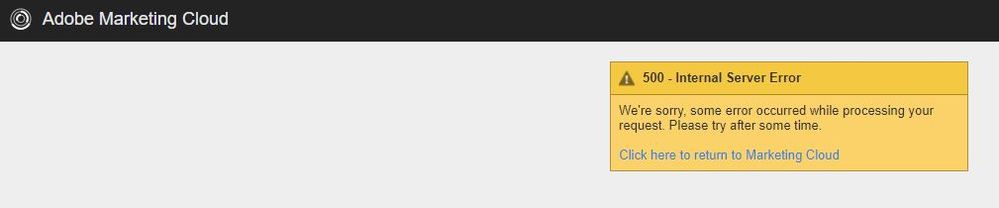 adobe marketing cloud error.JPG